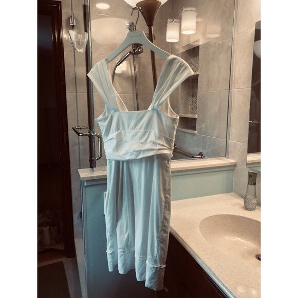 BCBG White Dress Sleeveless Size 0 - Picture 9 of 11